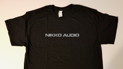 NIKKO Audio - gray on black classic style t-shirt