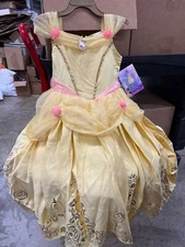 DISNEY PRINCESS BELLE CHILD COSTUME MEDIUM 8-10