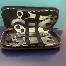 Vintage Bike Repair Kit Zippered Case