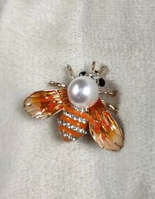 Brosche Anstecknadel Strass Pe…