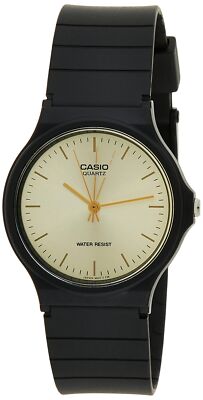 CASIO Uhr Quarz Analog MQ-24-9E Unisex Erwachsene Water Resist Resin Schwarz ...