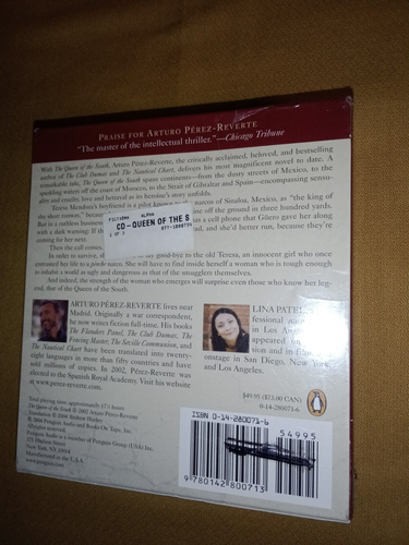 Queen of the South by Arturo Perez-Reverte 2004 15 CDs NRFB - Picture 2 of 2
