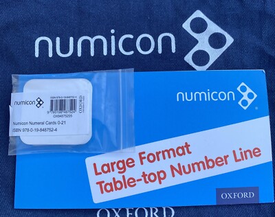 Numicon Number System Numicon Numeral Cards 1-21 New Sealed And Number Line
