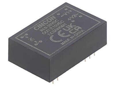 EC3AW06H Wandler: DC/DC 3W UEing: 9-36V UAusg: 15VDC UAusg2: -15VDC DIP24 CINCON