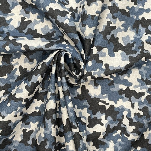 100% Cotton Camouflage Camo Army Print Novelty Kids Children Craft Fabric | FQ - Picture 17 of 21