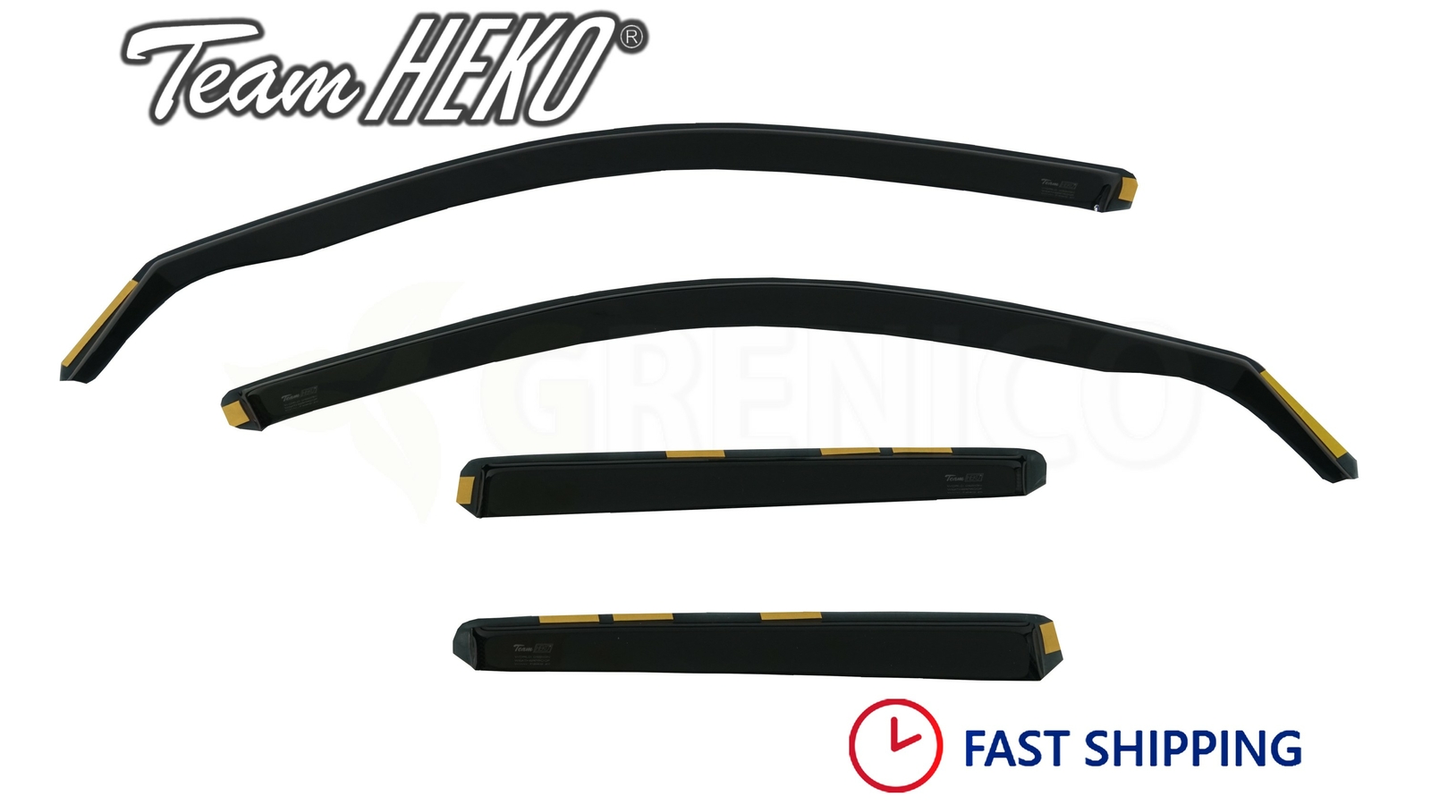 VOLVO Xc40 2018 5.doors Wind Deflectors 4.pc Set Heko 31246 for sale