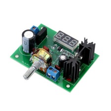 AC/DC LM317 Step-down Voltage Regulator Power Supply Module LED Voltmeter D