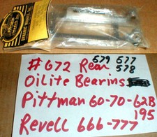 1 DynaMite Motor Mount Chassis for Pittman 60 70 62B by Dynamic 1/24 NOS 672PB