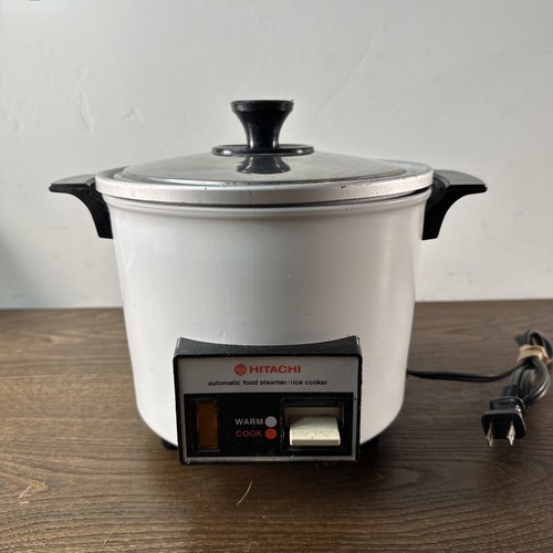 HITACHI Rice Cooker Chime-O-Matic RD-405P Automatic Veggie Steamer | eBay