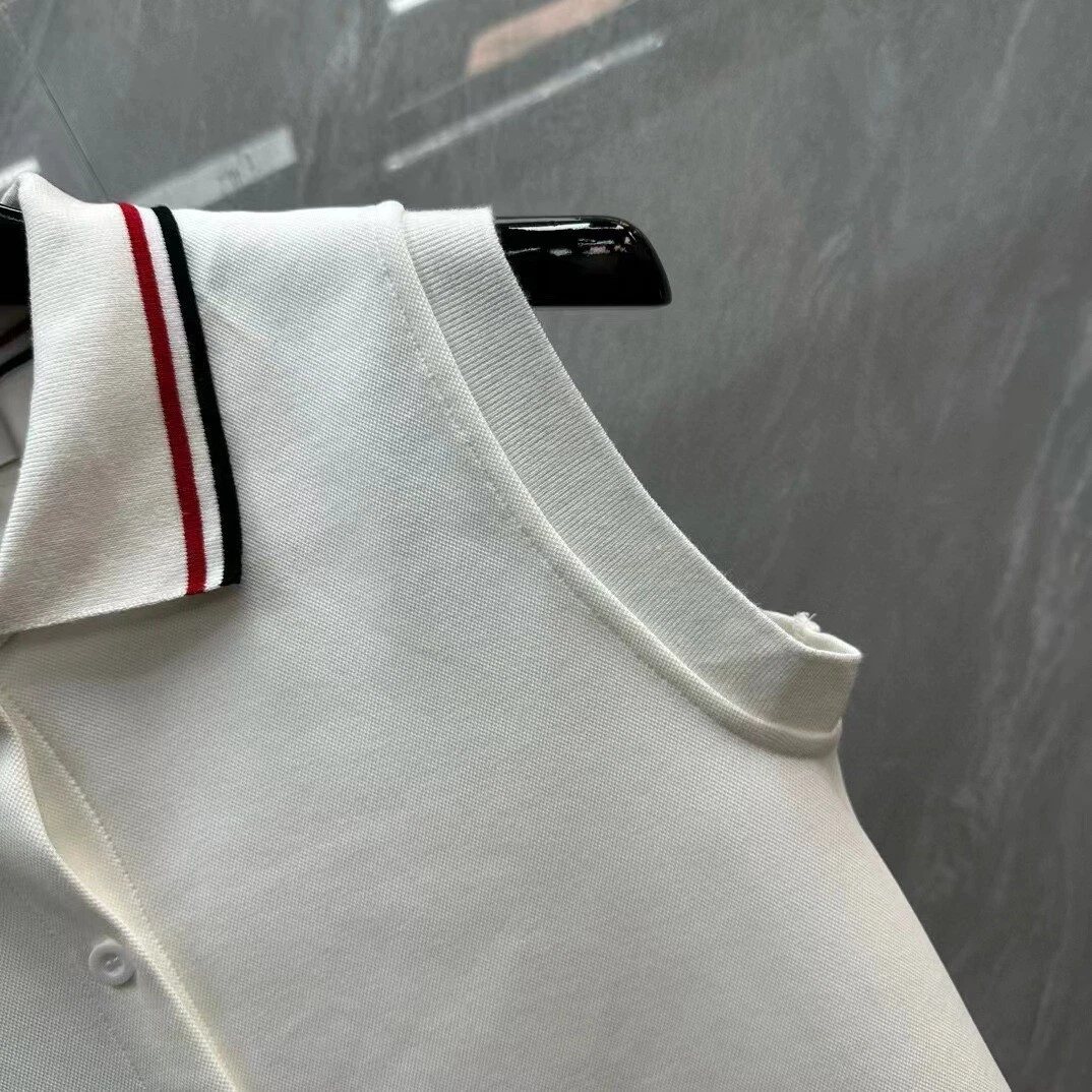 Abito canotta smanicata Thom Browne estivo monopetto doppia tasca