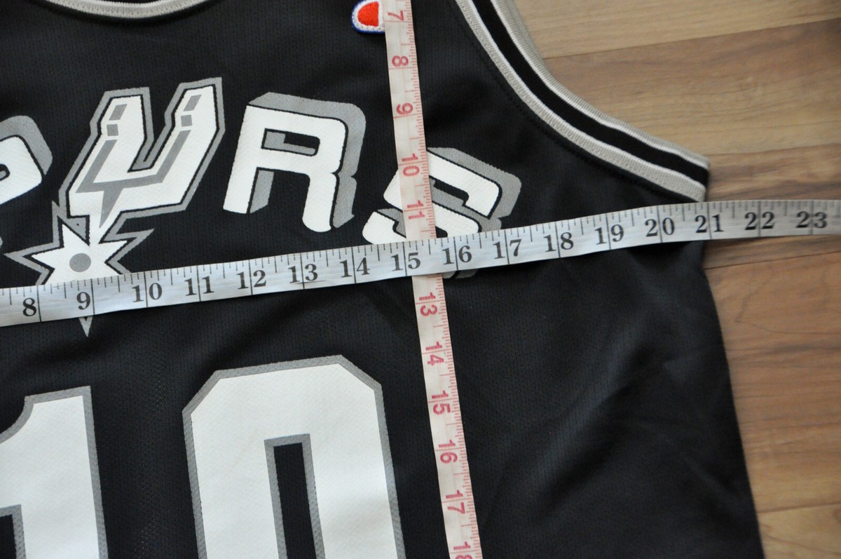 Dennis Rodman San Antonio Spurs Champion Jersey Black NBA Men 44 L