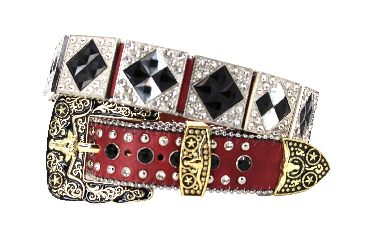 Cinturones de tamaño 34 Negro para Hombres