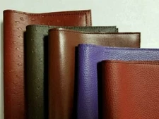 Book Cover Faux Leather Ostrich (Large sizes)