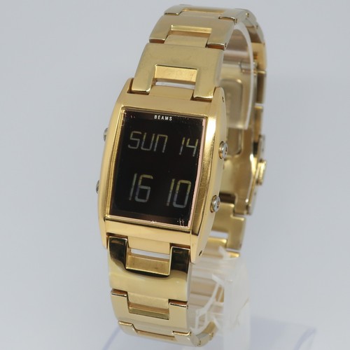 Reloj Seiko Alba Beams con cable vintage raro para hombre W570 - oro 0AB0 totalmente funcional - Imagen 3 de 24