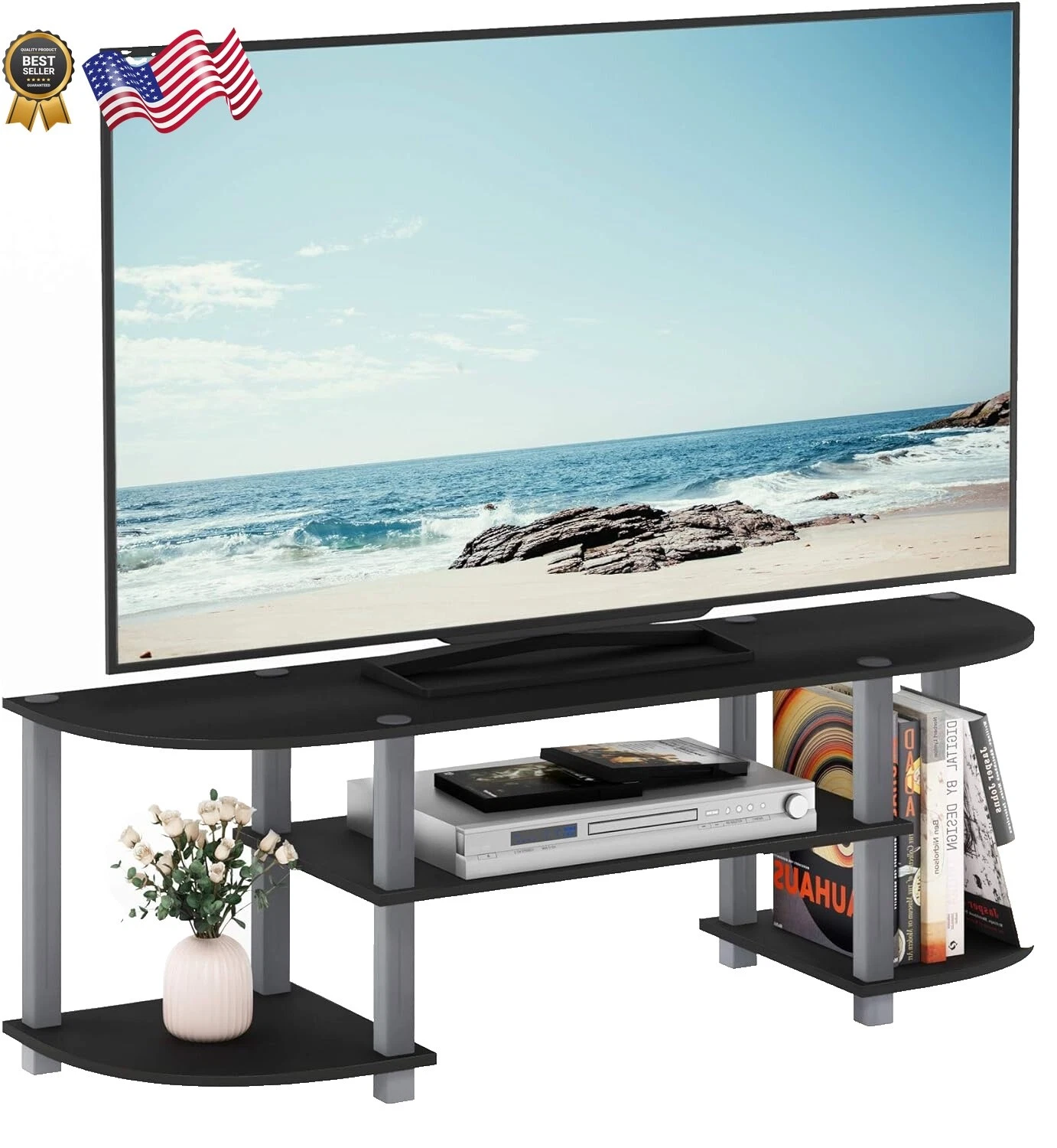 Black Metal TV Stands & Entertainment Units