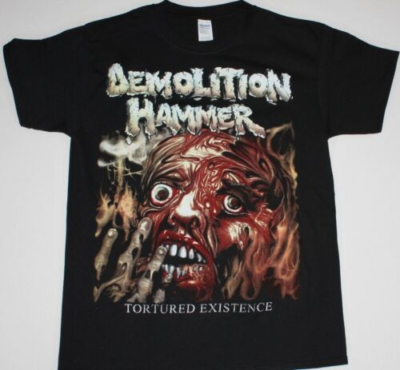 Demolition Hammer Tortured Existence Thrash Death Metal T-Shirt | eBay