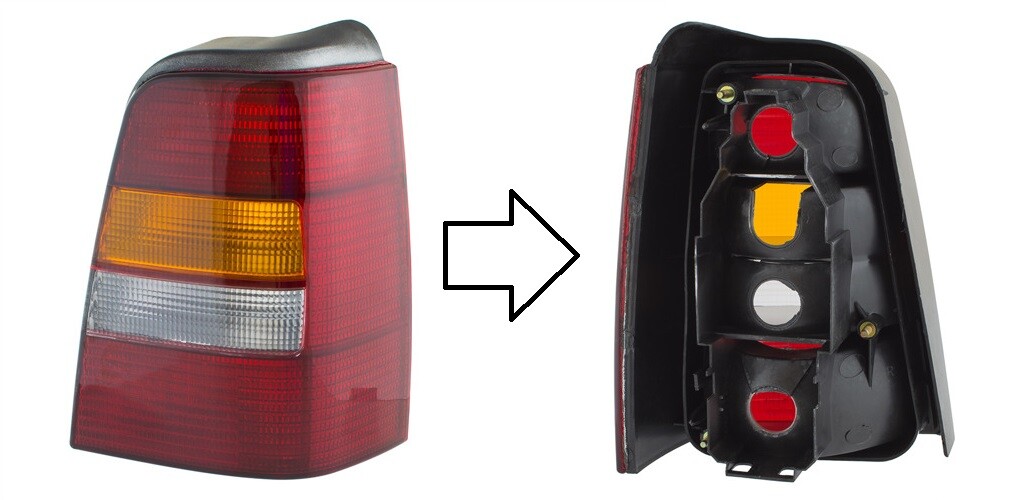 Feu arrière droit Magneti pour VW Golf 3 Combi de 1993 à 1999