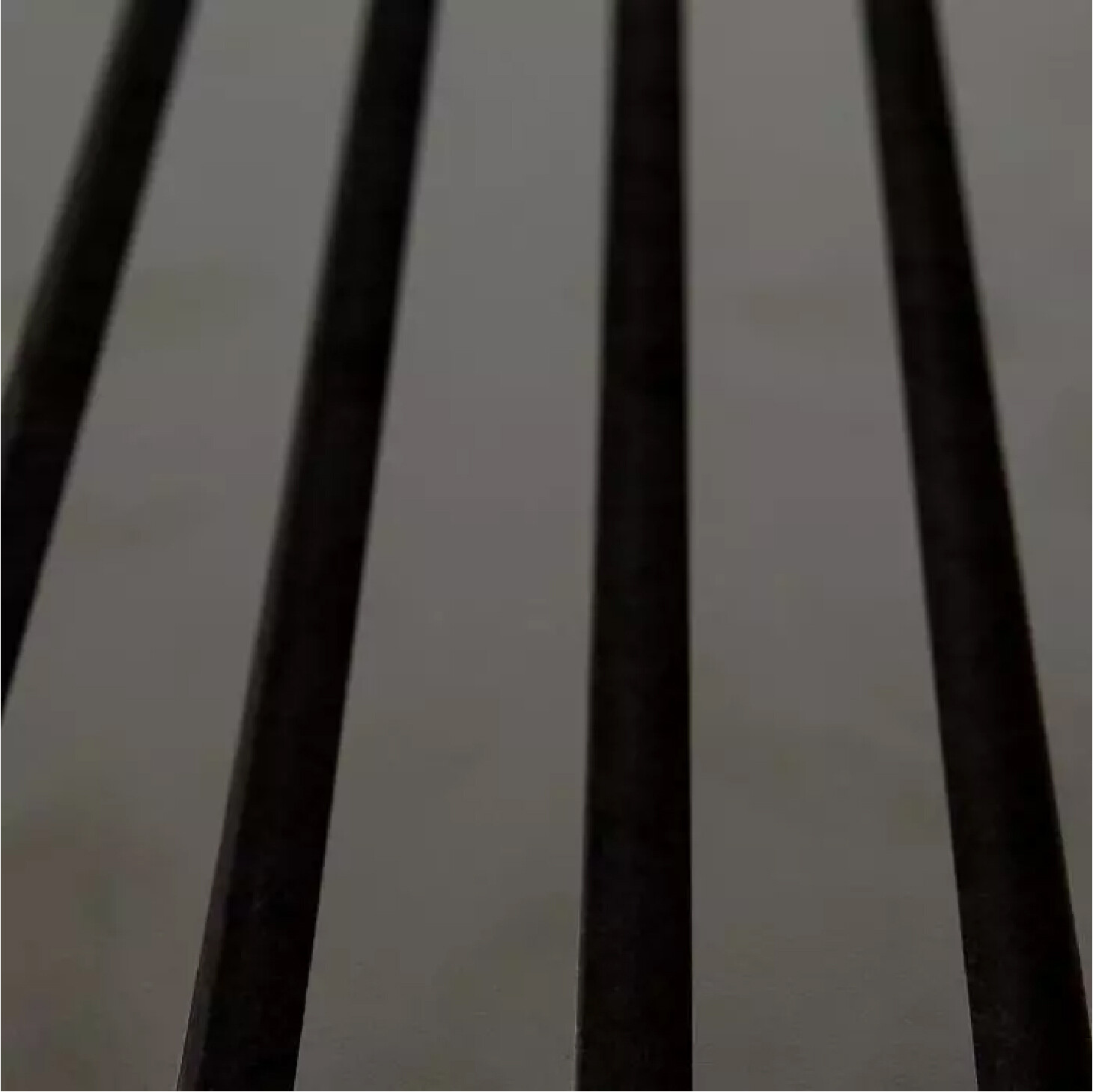 BLACK Slat wall Panels Vertical Slat Wall EASY INSTALLATION 39cm x