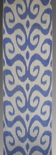 Bulk sale 50 Yard HAND MADE UZBEK Natural SILK IKAT ADRAS FABRIC # 7397** - Picture 2 of 5