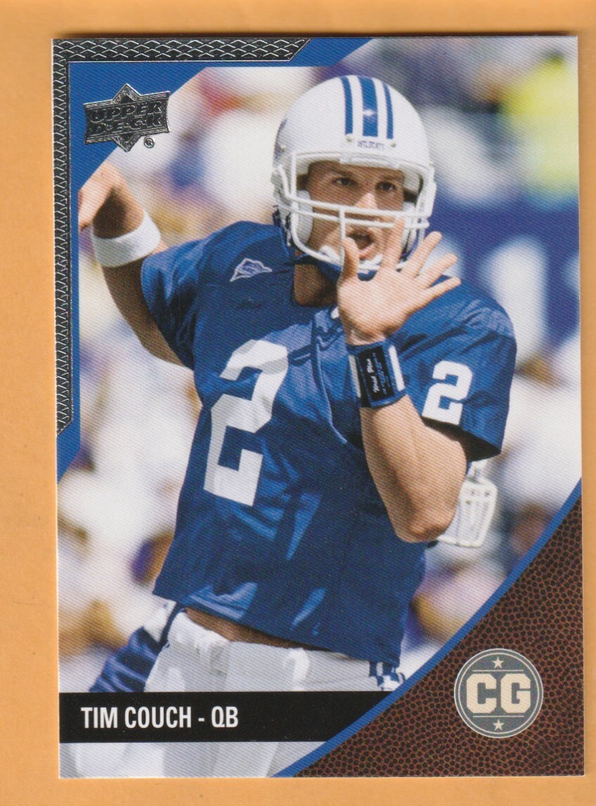 Tim Couch Kentucky Wildcats 2014 Upper Deck Conference Greats #52 Hyden KY