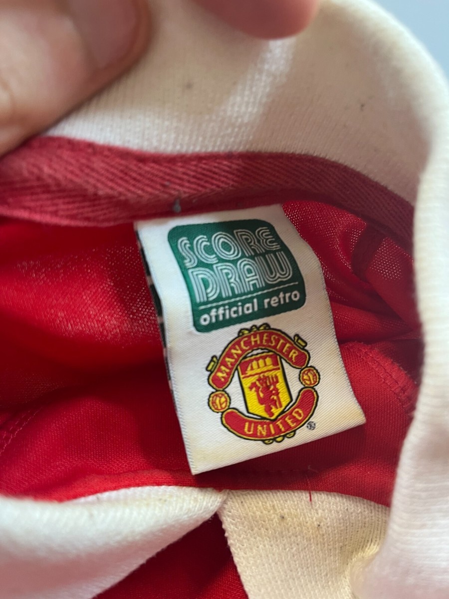 Score Draw Manchester United 1997-2000 UCL winner football