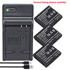 Battery or Charger for RICOH DB-70 RICOH CX1 CX2 Caplio R6 R7 R8 Camera CGA-S008