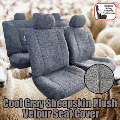 lambswool bike seat cover