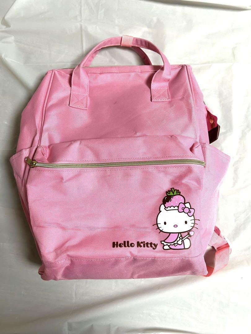 Sanrio Hello Kitty Pink Strawberry Backpack Pink | eBay