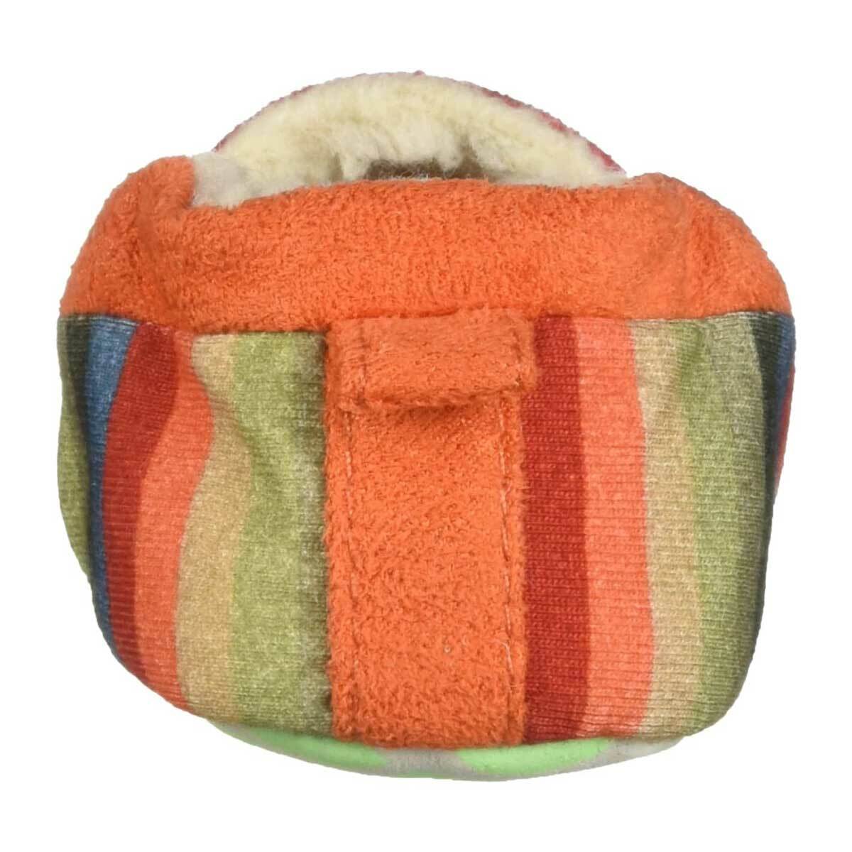 SAOLA Pantofole Acorn Kid's Easy On Animal Suola Morbida Riccio Rosso TS (A10128RHGTS)