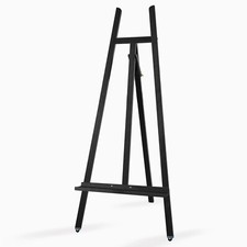 A - Frame Wooden Display Easel - Adjustable Lyre Beechwood Studio Easel Stand...