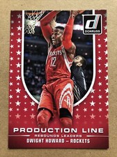 2014-15 Donruss Production Line Rebounds #4 Dwight Howard Basketball Card