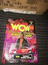 Racing Champions Rowdy Roddy Piper 1:64 1968 68 Chevrolet Chevy Camaro WCW NWO