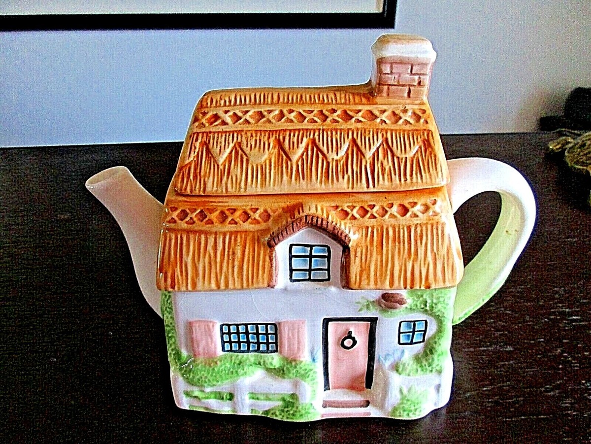 Thatched Cottage Teapot by Prejecting 2500 Limited | eBay