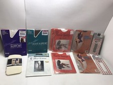 NOS Lot of 11 Vintage Pantyhose Ivory Beige Bone NEW