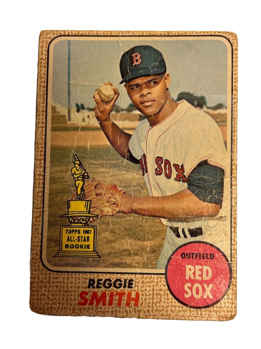 1968 / REGGIE SMITH #61 ~ TOPPS (ROOKIE) BASEBALL CARD - GD 2