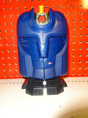 Vintage 1996 Bandai Power Rangers Zeo Auric The Conqueror Deluxe Zord 9" Robot