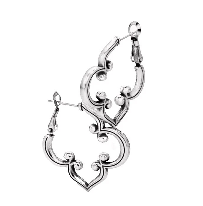 Pendientes de Moda Brighton Cristal plata plateado