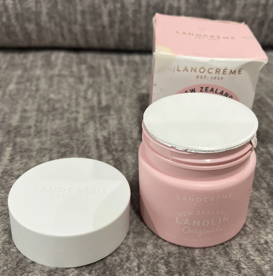 Lanocreme Nueva Zelanda Lanolina Originals Crema Facial con Miel de Manuka Activa ~ LEER Foto 2 de 4