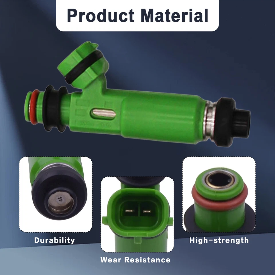 Inyector de combustible 6 piezas para Mitsubishi Montero Sport 3,0 L V6 1998-2003 195500-3170 Foto 2 de 4