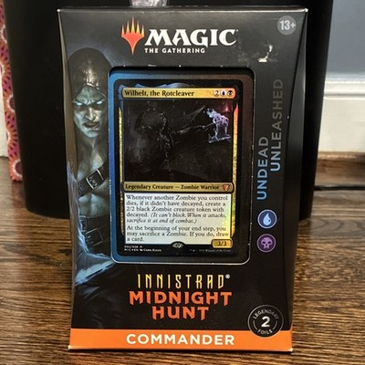 mtg innistrad midnight hunt commander deck undead unleashed Innistrad