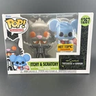 Funko Pop #1267 Itchy & Scratchy- The Simpsons Treehouse of Horror (Hot Topic)