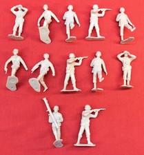 Vintage 1976 Marx Toys Battle of Navarone German Army Men Lot of 12 Loose 446