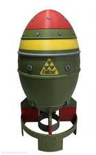 Large Fallout Mini Nuke Storage Container Prop Gaming over 1FT Tall 1:1 scale