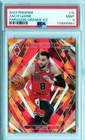 2023 Panini Phoenix Basketball Orange Ice Zach LaVine #15 PSA 9