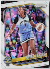 2025 Panini WNBA Prizm Ariel Atkins #13 White Seismic Chicago Sky
