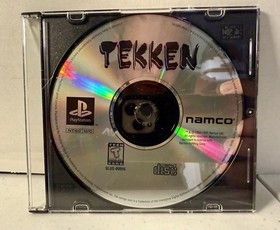1995 Sony PlayStation PS1 Tekken Disc Only NTSC-U/C Namco SLUS-00006 Video Game