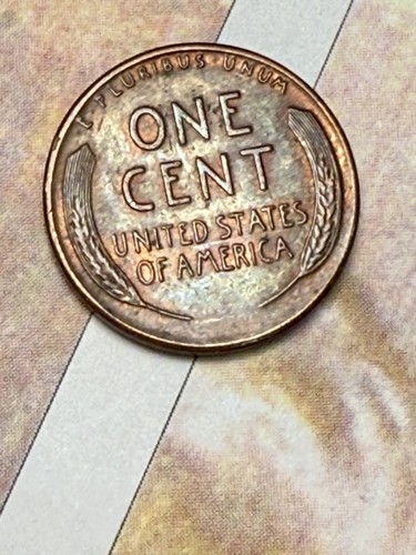 1954-S Lincoln Wheat Cent ~ Doubled Die Obverse #1 ~ AU / UNC RB ~ Deal! ~ I14 - Picture 4 of 5