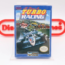 NES Nintendo Game AI UNSER JR. TURBO RACING - NEW & Factory Sealed with H-Seam!