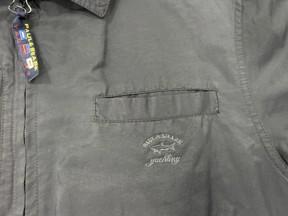 Chaqueta Paul & Shark Para Hombre Pequeña Azul Marino Yate Cremallera Completa Italia Exterior Abrigo Foto 3 de 4