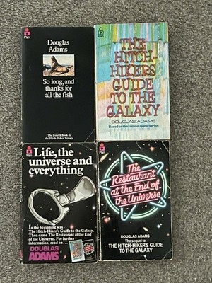 Hitchhiker's Guide to The Galaxy Four Book Bundle